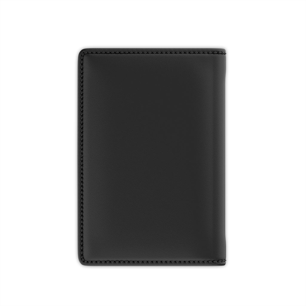 Passport Cover — “Catch Flights Not Feelings” Travel Wallet with Airplane Graphic