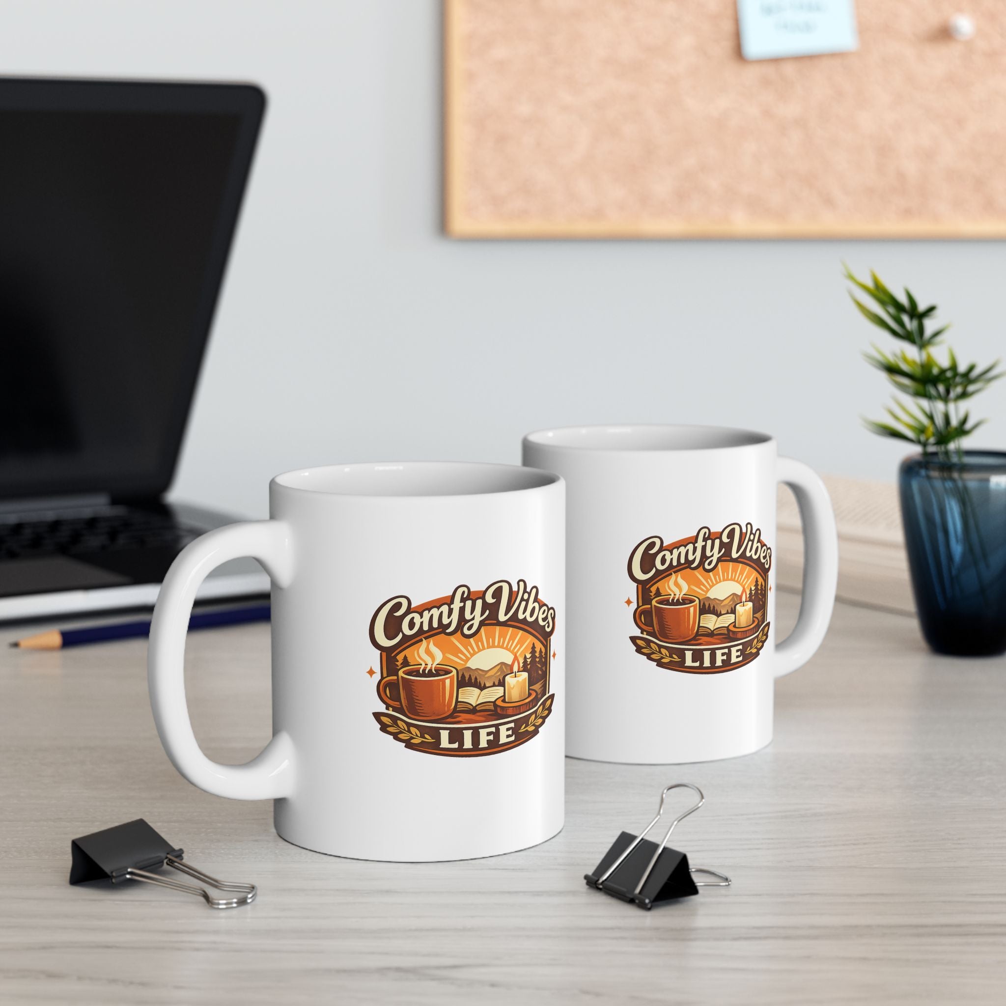 Coffee Addict Ceramic Mug — Retro Coffee Cup Design (11oz, 15oz)