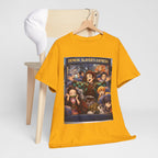 Demon Slayer's Express Unisex Heavy Cotton Tee - Fun Anime Graphic Shirt