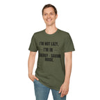 Energy-Saving Mode T-Shirt — "I'm Not Lazy, I'm in Energy-Saving Mode" Funny Graphic Tee