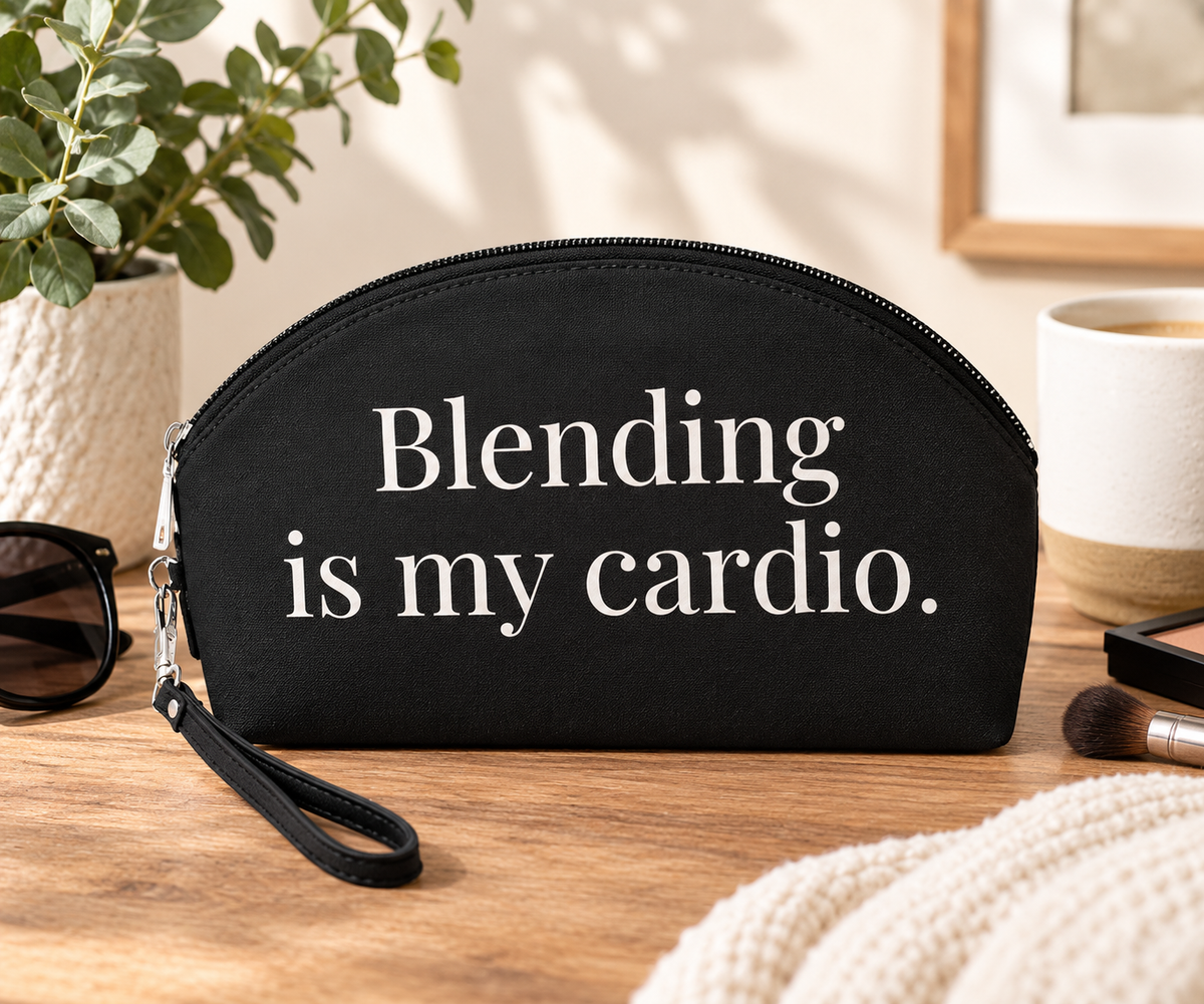 Comfy Vibes Life — Cozy Girl Cosmetic Pouch